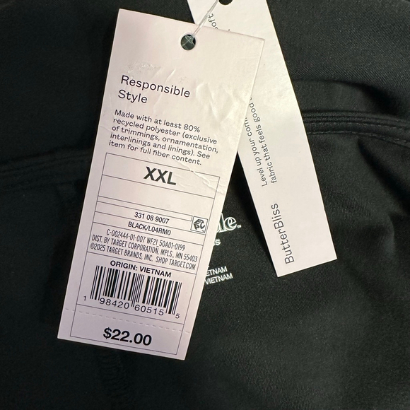 Women's Wild Fable Long Sleeve Dress Black Size XXL Plus NEW NWT Maxi - Picture 4 of 14